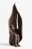 Fran Lambkin, Autumn, unique bronze