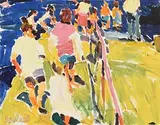 Stephen Cullen, Seapoint, oil on canvas