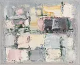 John Kingerlee, Patched with Histories, 1998, oil on board