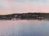 Anne Marie McInerney, Baltimore Sunrise, pastel