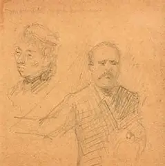 Life Study I by Sarah Purser, pencil drawing, sold Aug 2017