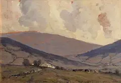 James Humbert Craig, Glendun, Co Antrim, oil on board