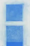 William Scott, Blue Abstract, 1972, silkscreen print signed & numbered 8/72