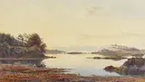 Albert Hartland, Glengarriff, Co Cork from Eccles Hotel, watercolour
