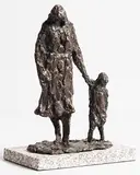Melanie Le Brocquy, Child and Mother Walking