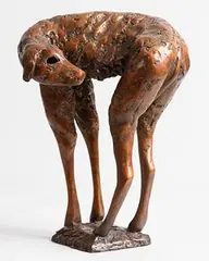 Anna Linnane, Greyhound, bronze - number 2 from an edition of 9
