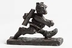 Walking Bear by Patrick O'Reilly, 2016, bronze - number 2 from an edition of 4, sold Jun 2017