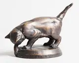 Willy Zügel, Playful Kitten, bronze - number 4 from an edition of 15