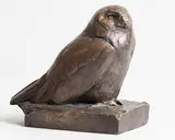 Willy Zügel, Snowy Owl, bronze - number 1 from an edition of 15