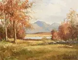 Connemara Landscape by Maurice Canning Wilks, oil on canvas, sold Jun 2017