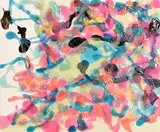 Declan O'Mahony, Abstract Composition, mixed media on canvas