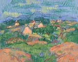 Ballyconnelly by Desmond Carrick, oil on board, sold Jun 2017