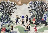 Gretta Bowen, Playing in the Snow