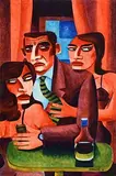 Double Trouble by Graham Knuttel, oil on canvas, sold Jun 2017