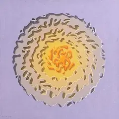 Abstract by Brian McCarthy, 2002, oil on canvas, offered Jun 2017