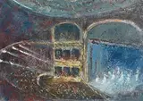 Peter Pearson, The Olympia Giselle, 1996, oil on board