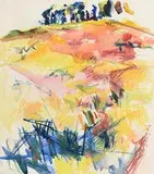 Eithne Carr, Study: Landscape, watercolour