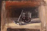 Ian Humphreys British, Opening, oil on board