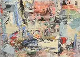 Farewell by John Kingerlee, 2015, oil & mixed media on board, sold May 2017