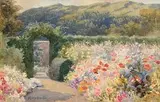 Mary Georgina Barton, The Garden at Lough Eske Castle, Co Donegal