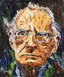 Liam O'Neill, Sean O'Casey, 1989, oil on canvas