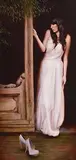 Tina Spratt English, The Evening Gown, oil on linen