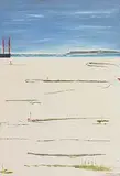 William Evesson, Poolbeg Lighthouse, Dublin, 2009, oil on board