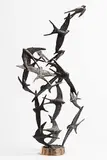 Colm J. Brennan, Flight of Birds, unique bronze sculpture