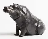 Mark Stoddart, Hippo, bronze - number 46 from an edition of 99