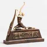 Dancer by Johann Philipp Preiss French, sculpture, sold May 2017