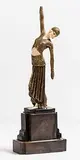 Elegant Dancer by Johann Philipp Preiss French, sculpture, sold May 2017
