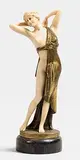 Standing Female Figure by Johann Philipp Preiss French, sculpture, sold May 2017