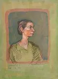 Brian Bourke Hrha Irish, Portrait of J, January 5th '80