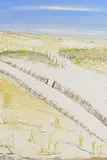 William Evesson, I Laid on the Dune Brittas, 2011, oil on canvas