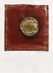 Clea van der Grijn, Untitled, mixed media on paper