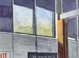 Mick O'Dea, Artist's Studio Massachusetts, 2001, mixed media on board