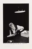 John Minihan, John Hurt in Samuel Beckett's 'Krapp's Last Tape', London
