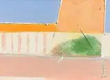 The Wall II by Mike Fitzharris, oil on board, sold May 2017