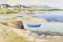 Clare Cryan, Mary Claire at Rest, watercolour