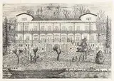 Stephen McKenna, Rolandseck Station, etching signed & numbered 74/100