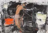 The Boatman's Dream by John Kingerlee, oil on paper, sold May 2017