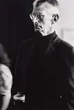 Samuel Beckett Enjoys a Guinness at the Riverside Studio Bar, London by John Minihan, 1980, silver gelatin print, artist's proof, sold May 2017