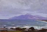 Hans Iten, Slieve Donard, Mourne Mountains, oil on board