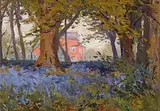 Hans Iten, Bluebells, Belvoir Park, oil on board