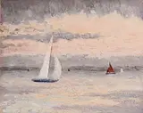Mabel Young, Sailing at Sunset