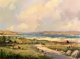 George Gillespie, Near Gortahork, Co Donegal, oil on canvas