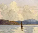 Paul Henry, Sailing Boat on a Loch
