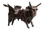 Canal Bull by John Behan, bronze - number 3 from an edition of 9, sold Apr 2017