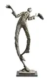 Bob Quinn, The Rain Man, bronze on stone base - number 5 from an edition of 9