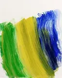 Howard Hodgkin British, The Road to Rio, 2016, limited edition lithograph signed & numbered 32 from an edition of 350
